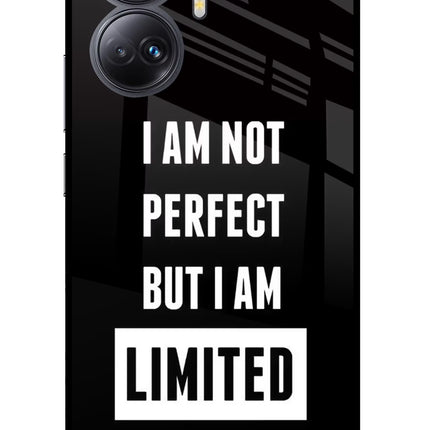 I Am Not Perfect But I Am Limited Edition Realme 10 Pro+ 5G Glass Case