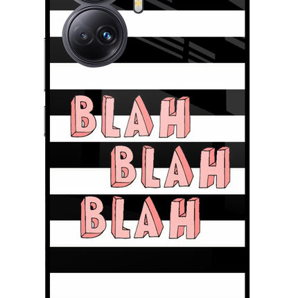 Blah Blah Blah Realme 10 Pro+ 5G Glass Case