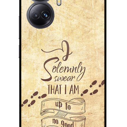 I Solemnly swear that i up to no good Realme 10 Pro+ 5G Glass Case