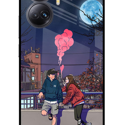 Chilling Couple Realme 10 Pro+ 5G Glass Case