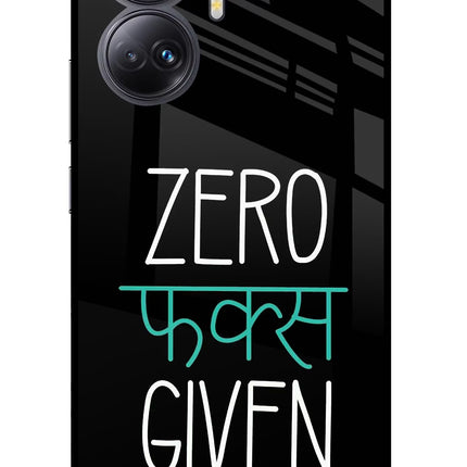 Zero Fucks Given Realme 10 Pro+ 5G Glass Case