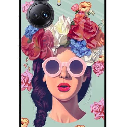 Pretty Girl Realme 10 Pro+ 5G Glass Case