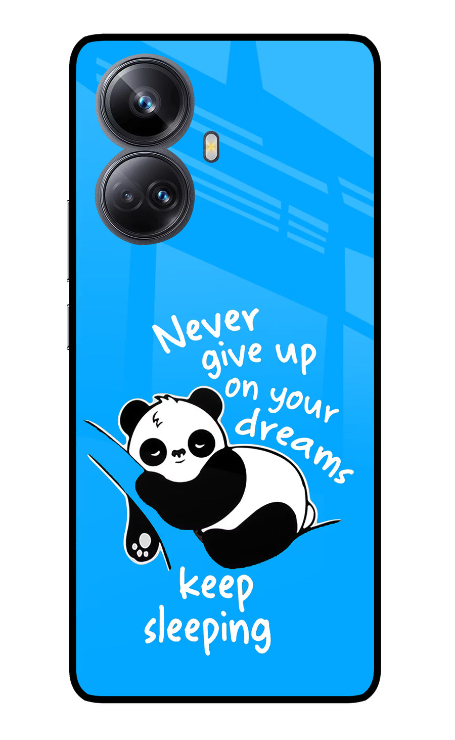 Keep Sleeping Realme 10 Pro+ 5G Back Cover, Glass case