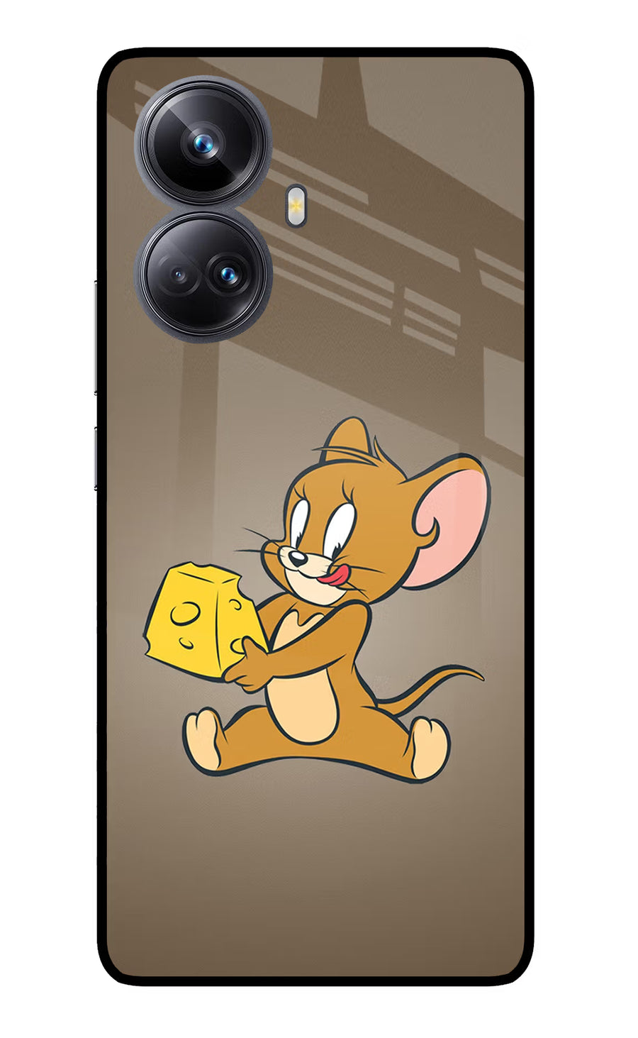 Jerry Realme 10 Pro+ 5G Back Cover, Glass case