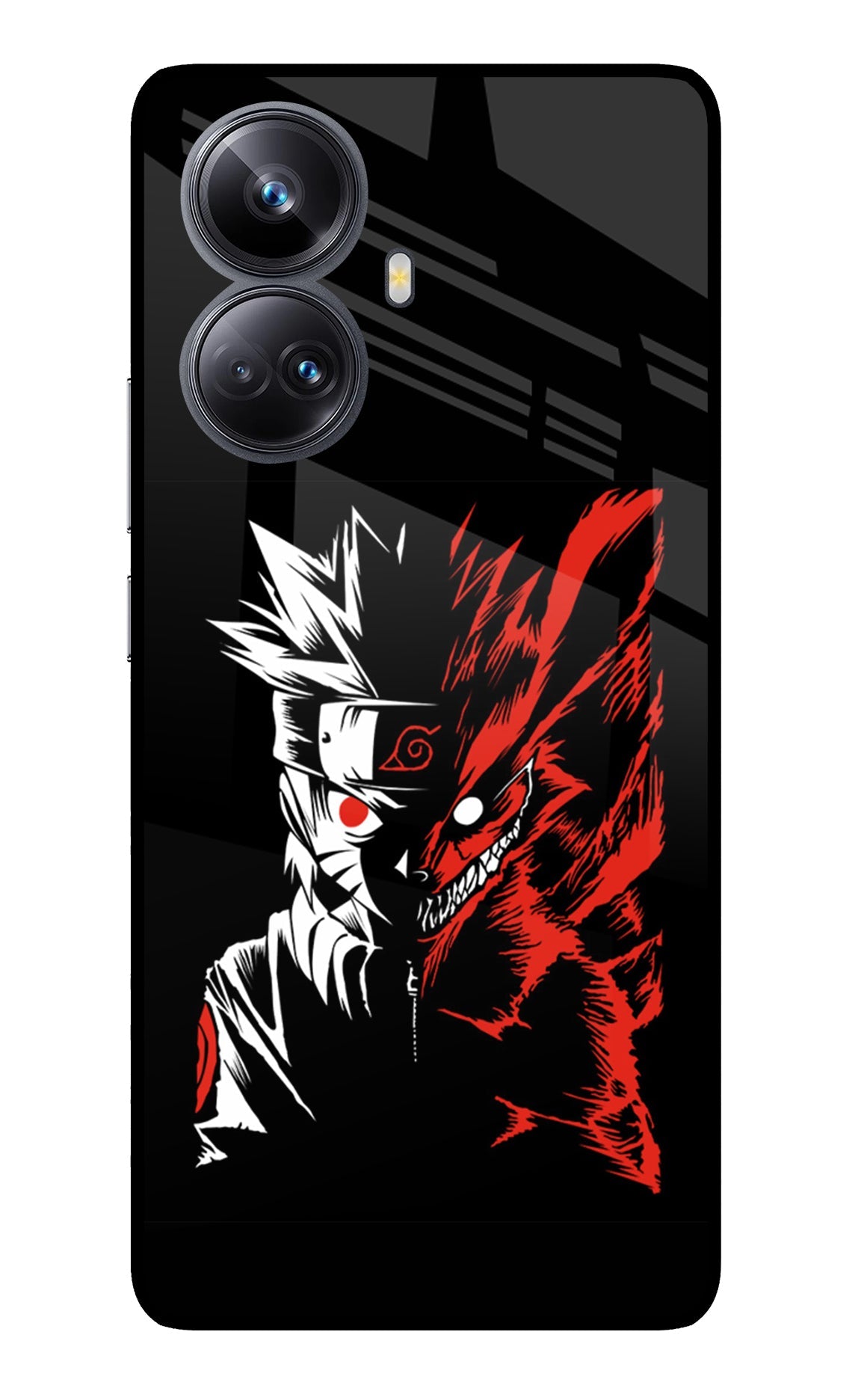 Naruto Two Face Realme 10 Pro+ 5G Glass Case