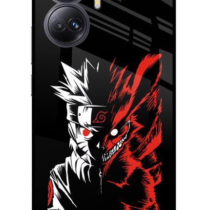 Naruto Two Face Realme 10 Pro+ 5G Glass Case
