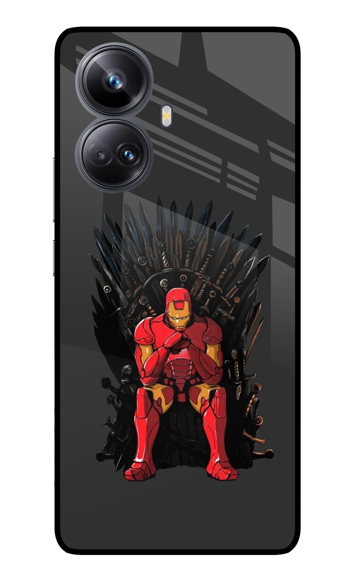 Ironman Throne Realme 10 Pro+ 5G Glass Case