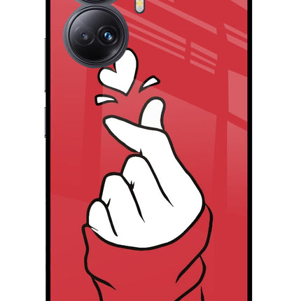 Korean Love Sign Realme 10 Pro+ 5G Glass Case