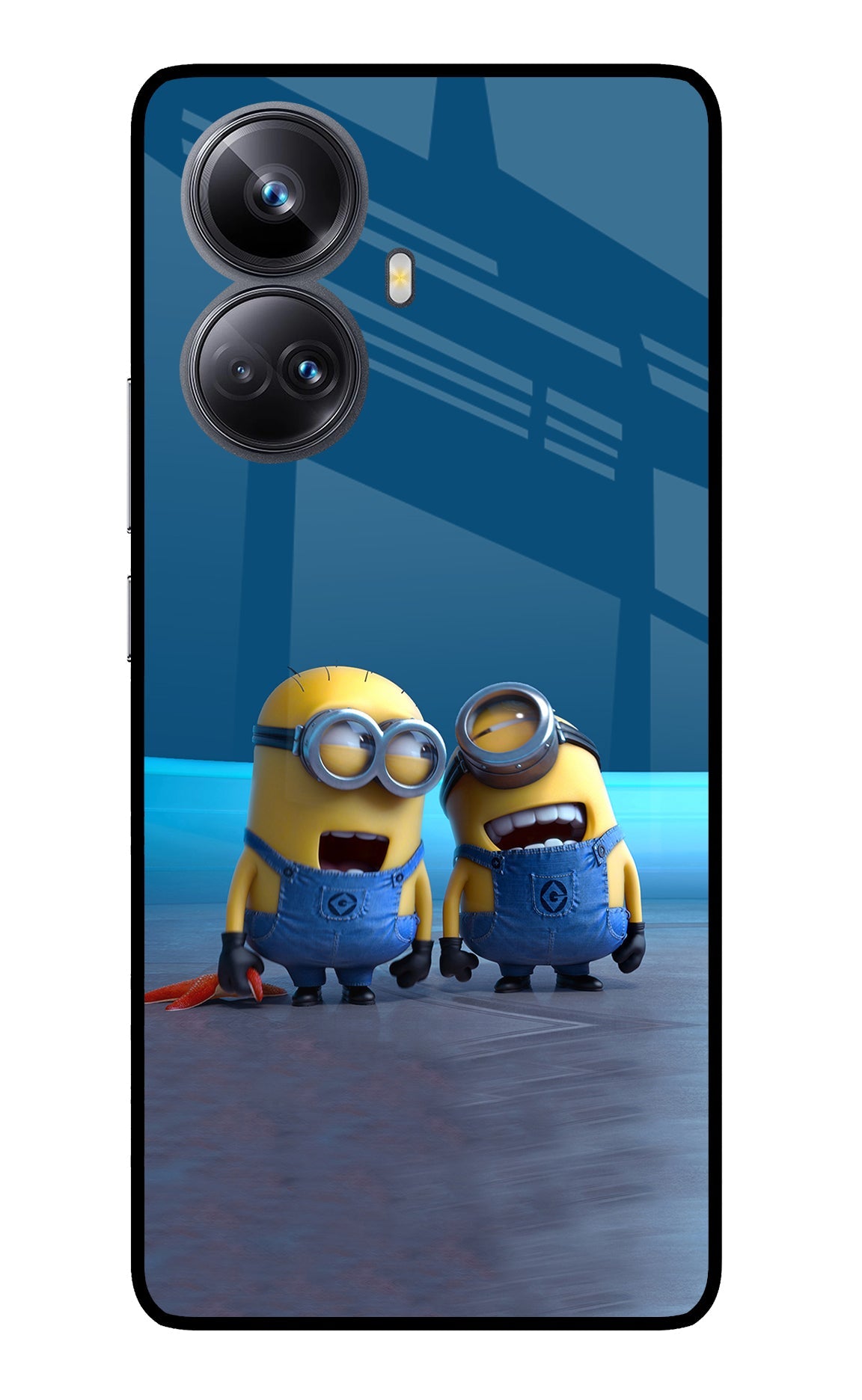 Minion Laughing Realme 10 Pro+ 5G Glass Case