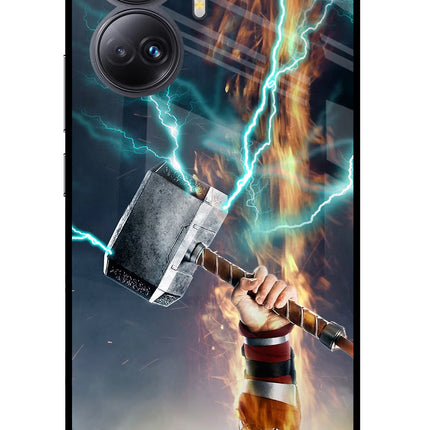 Thor Hammer Mjolnir Realme 10 Pro+ 5G Glass Case