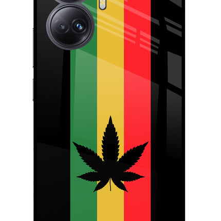 Weed Flag Realme 10 Pro+ 5G Glass Case