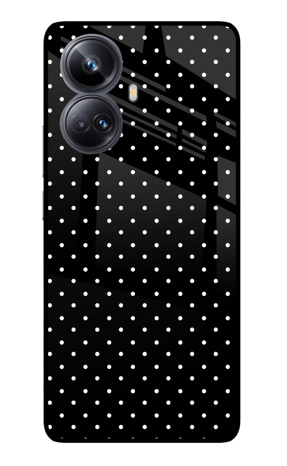 White Dots Realme 10 Pro+ 5G Glass Case