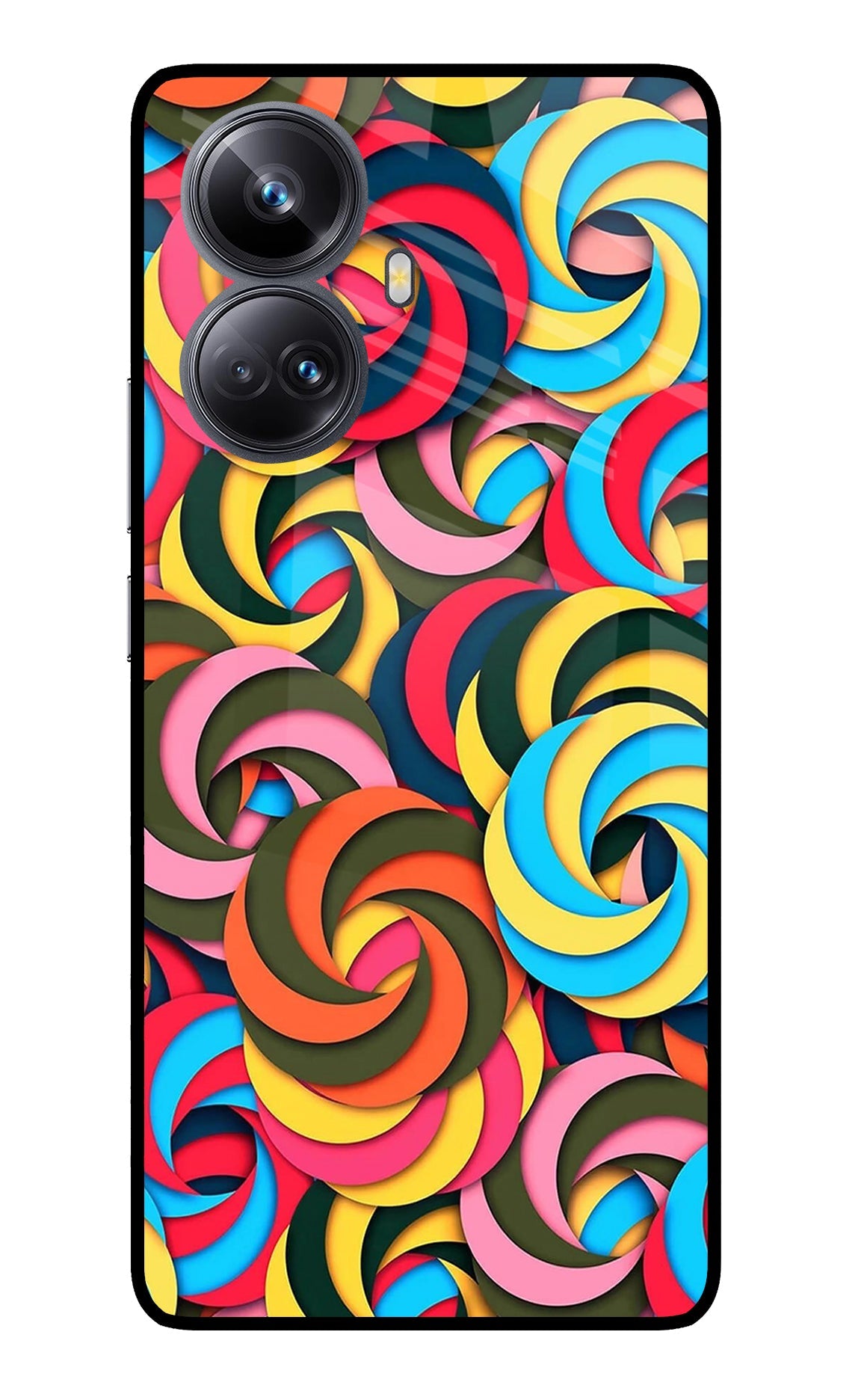 Spiral Pattern Realme 10 Pro+ 5G Back Cover