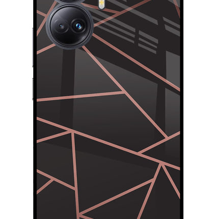 Geometric Pattern Realme 10 Pro+ 5G Glass Case