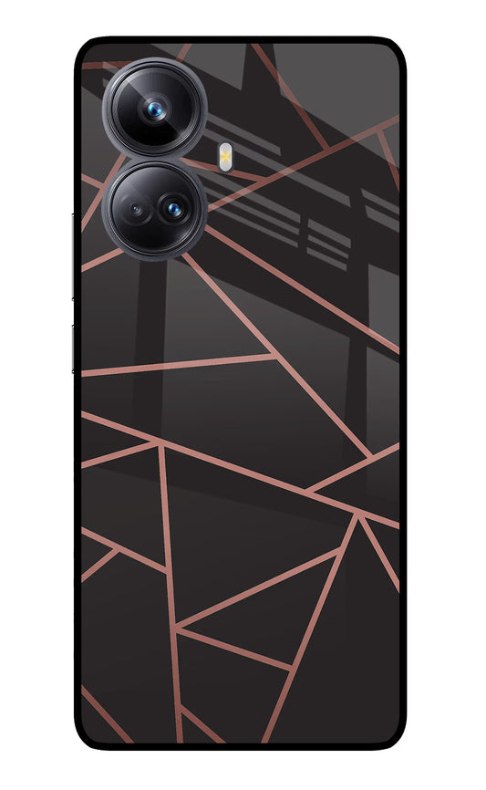 Geometric Pattern Realme 10 Pro+ 5G Glass Case