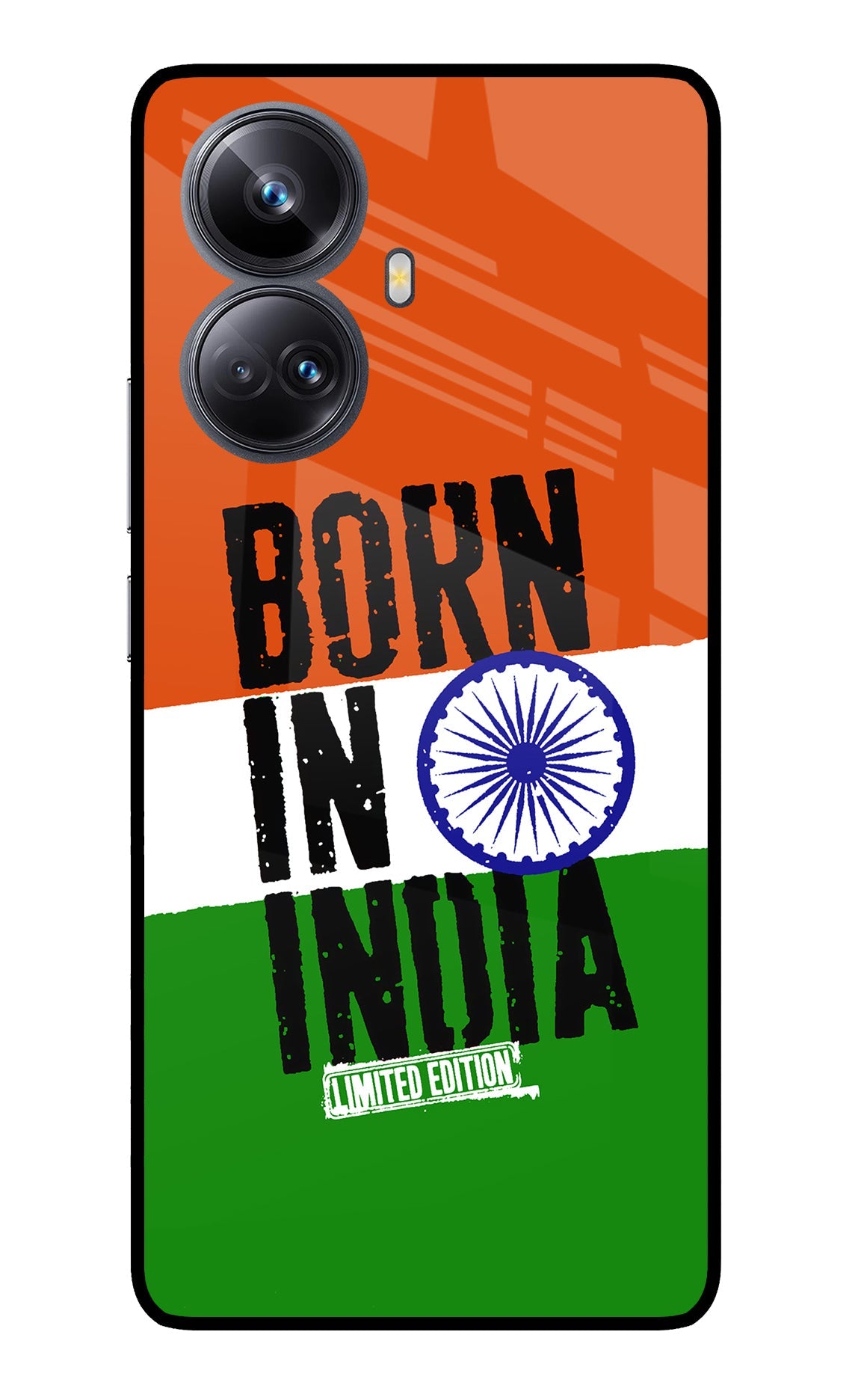 Born in India Realme 10 Pro+ 5G Glass Case