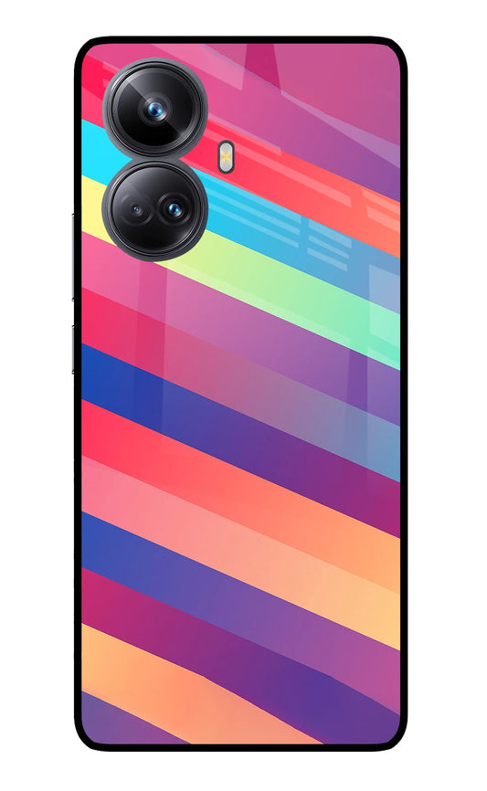 Stripes color Realme 10 Pro+ 5G Glass Case