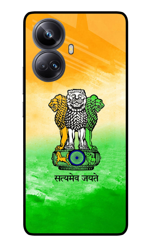 Satyamev Jayate Flag Realme 10 Pro+ 5G Glass Case