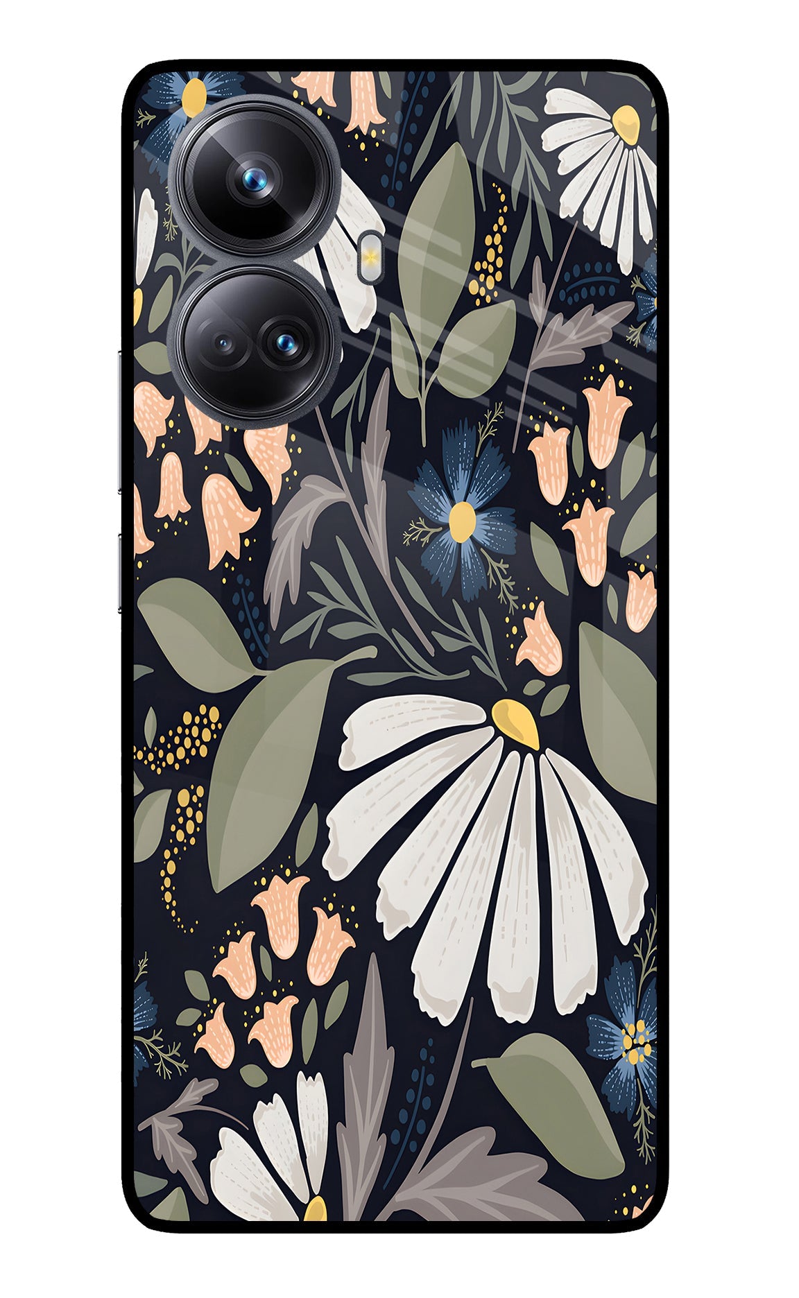 Flowers Art Realme 10 Pro+ 5G Glass Case