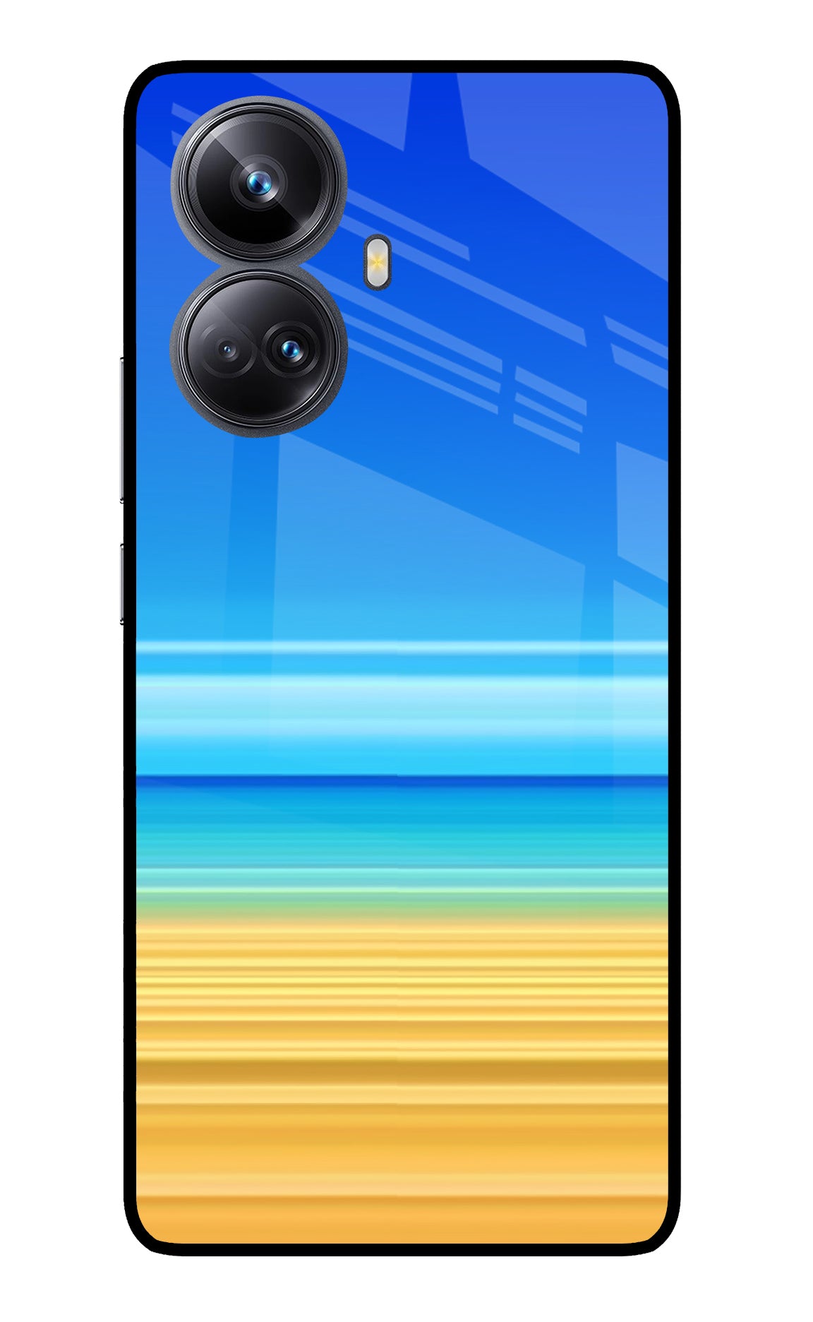 Beach Art Realme 10 Pro+ 5G Glass Case