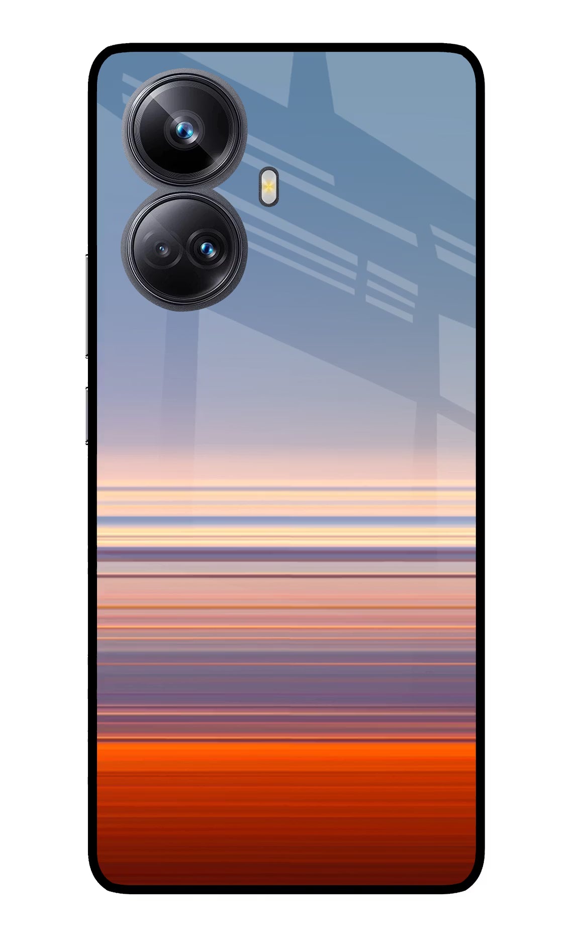 Morning Colors Realme 10 Pro+ 5G Glass Case Back Cover by Casekaro