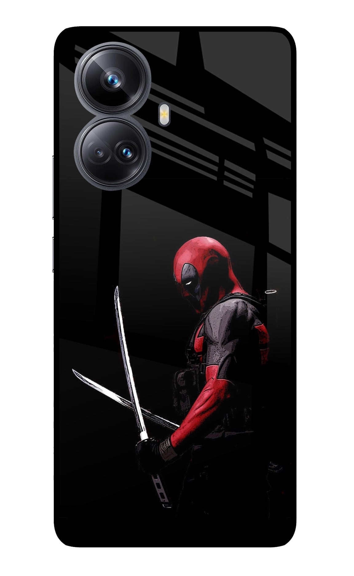 Deadpool Realme 10 Pro+ 5G Glass Case