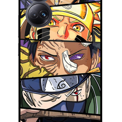 Naruto Character Realme 10 Pro+ 5G Glass Case