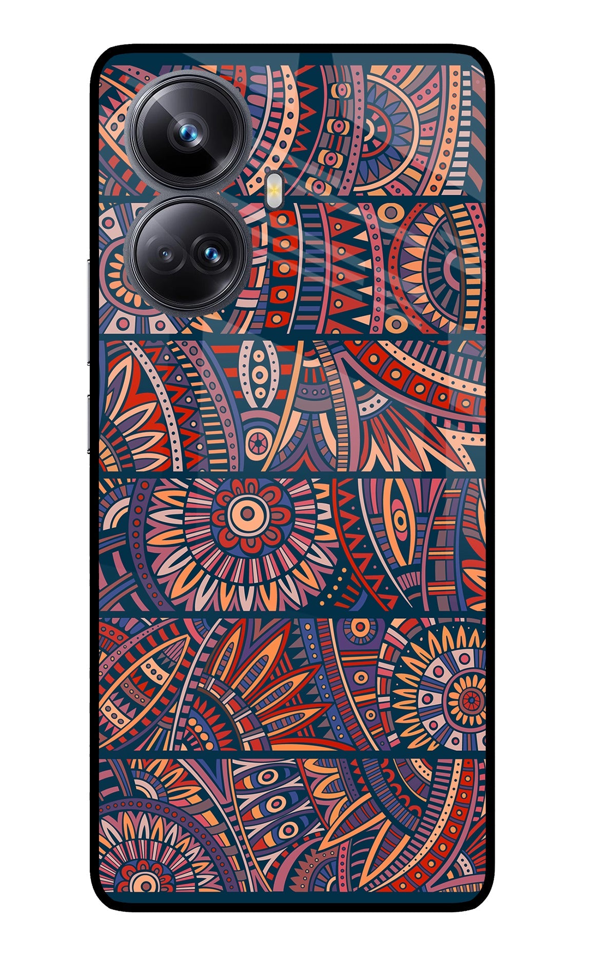 African Culture Design Realme 10 Pro+ 5G Glass Case