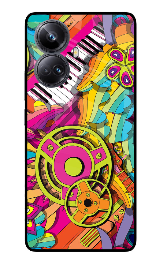 Music Doodle Realme 10 Pro+ 5G Glass Case