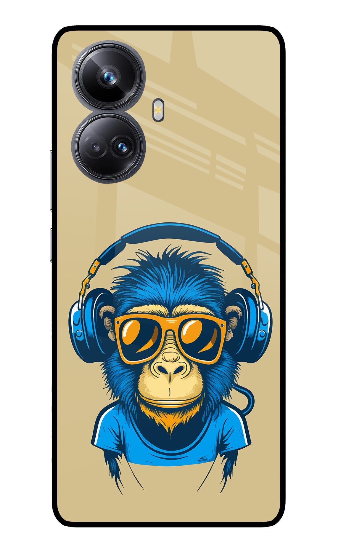 Monkey Headphone Realme 10 Pro+ 5G Back Cover