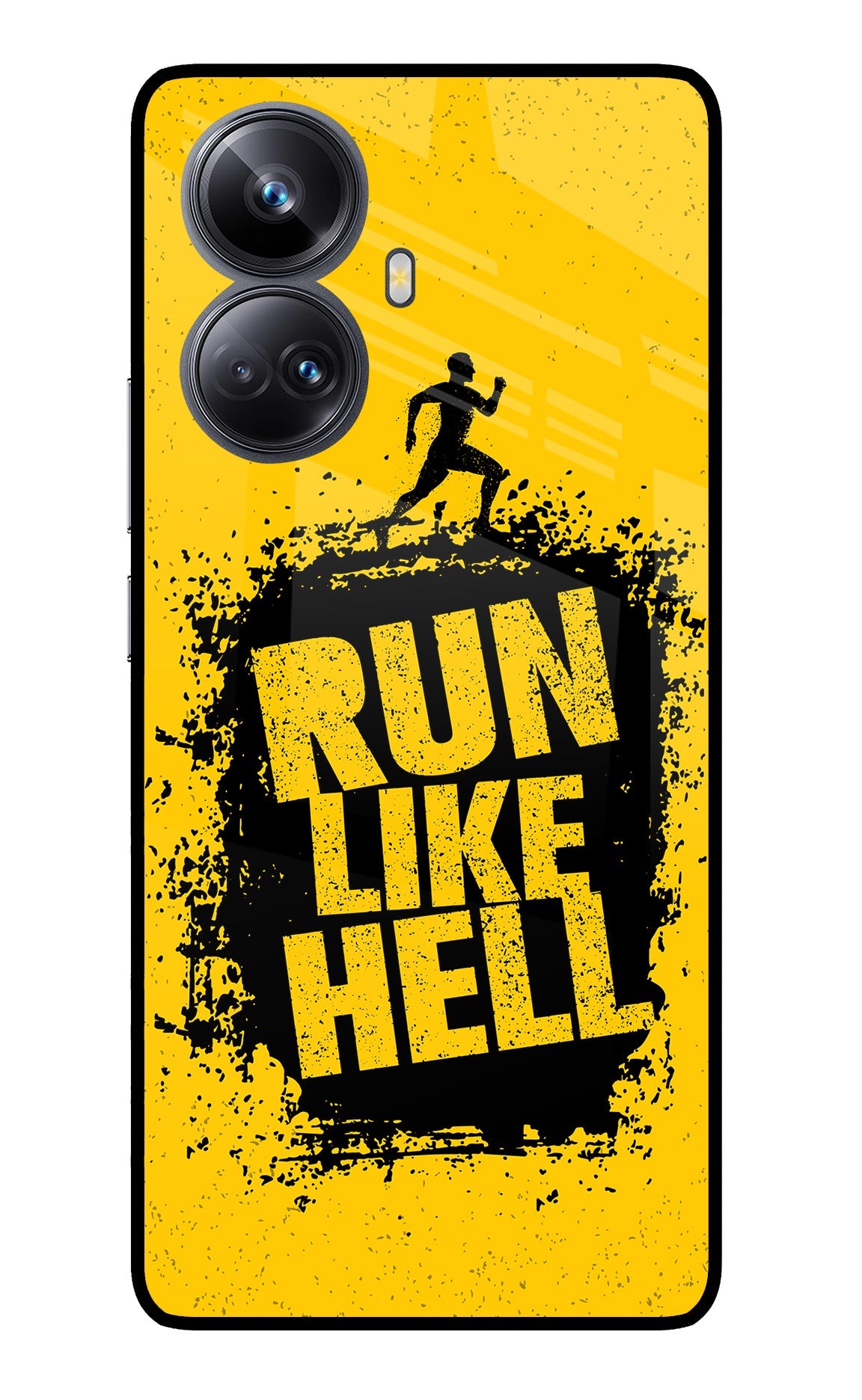 Run Like Hell Realme 10 Pro+ 5G Back Cover