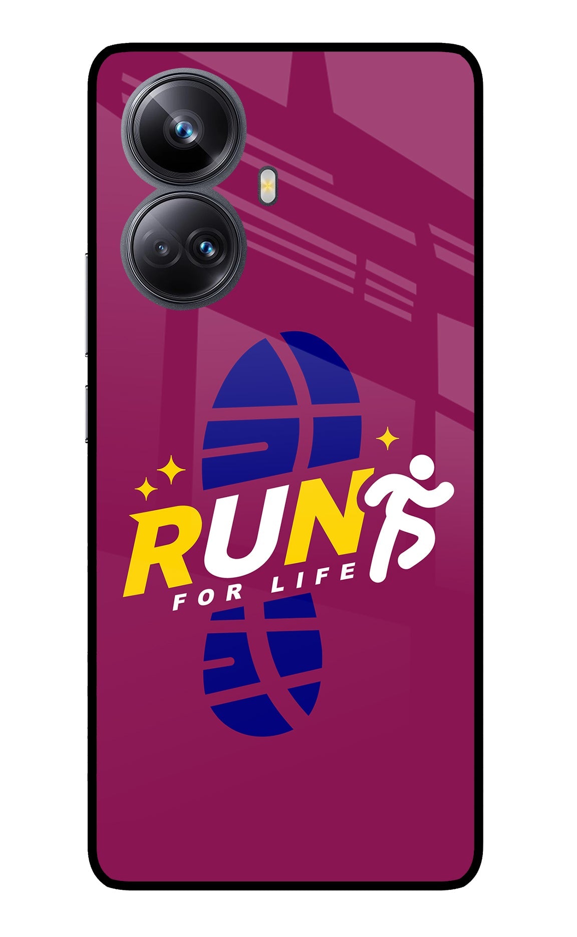 Run for Life Realme 10 Pro+ 5G Back Cover