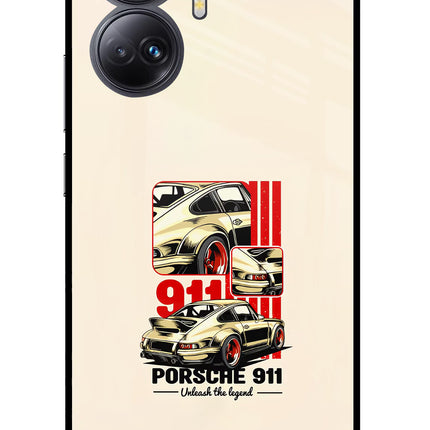 Classic Porsche 911 Realme 10 Pro+ 5G Glass Case