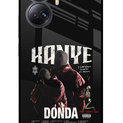 Donda Kanye West Realme 10 Pro+ 5G Glass Case