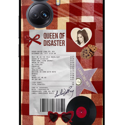 Queen of Disaster Realme 10 Pro+ 5G Glass Case