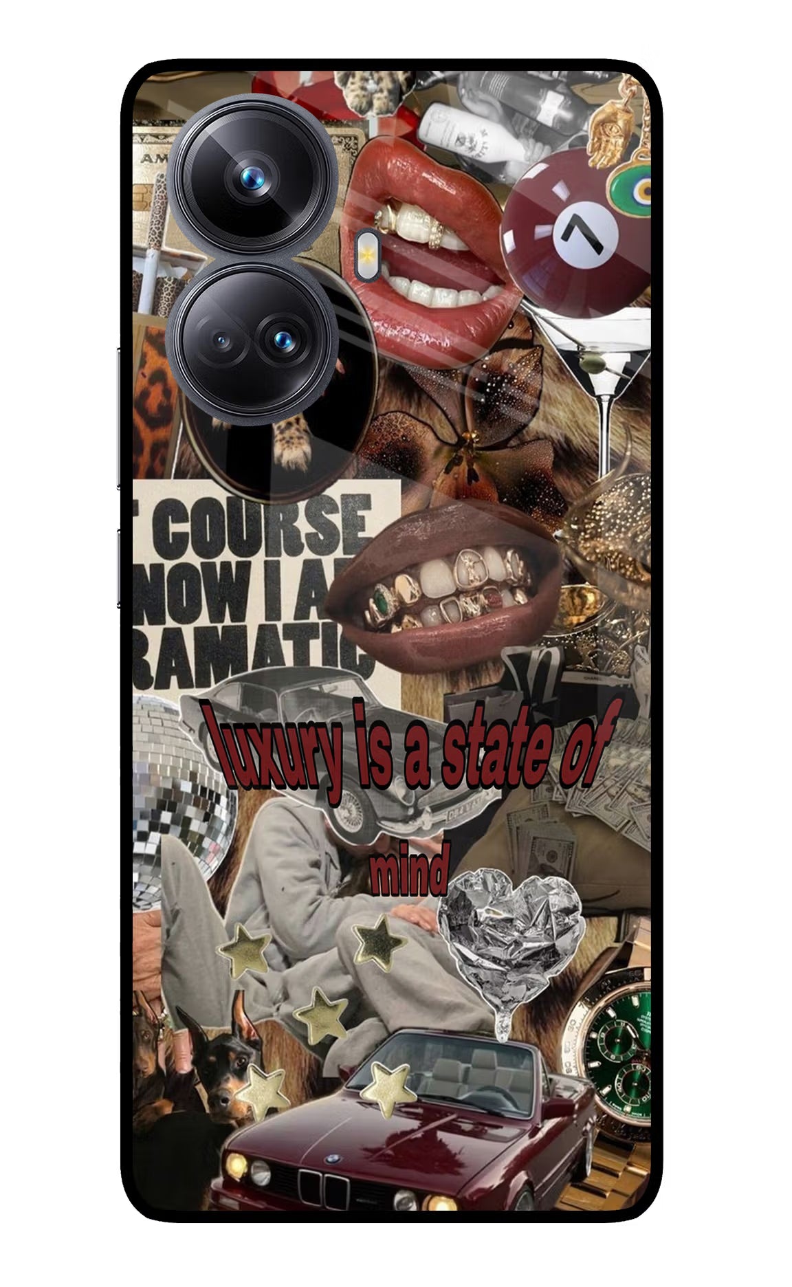 Luxury Realme 10 Pro+ 5G Glass Case