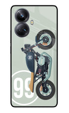 Classic Cafe Racer 99 Realme 10 Pro+ 5G Glass Case