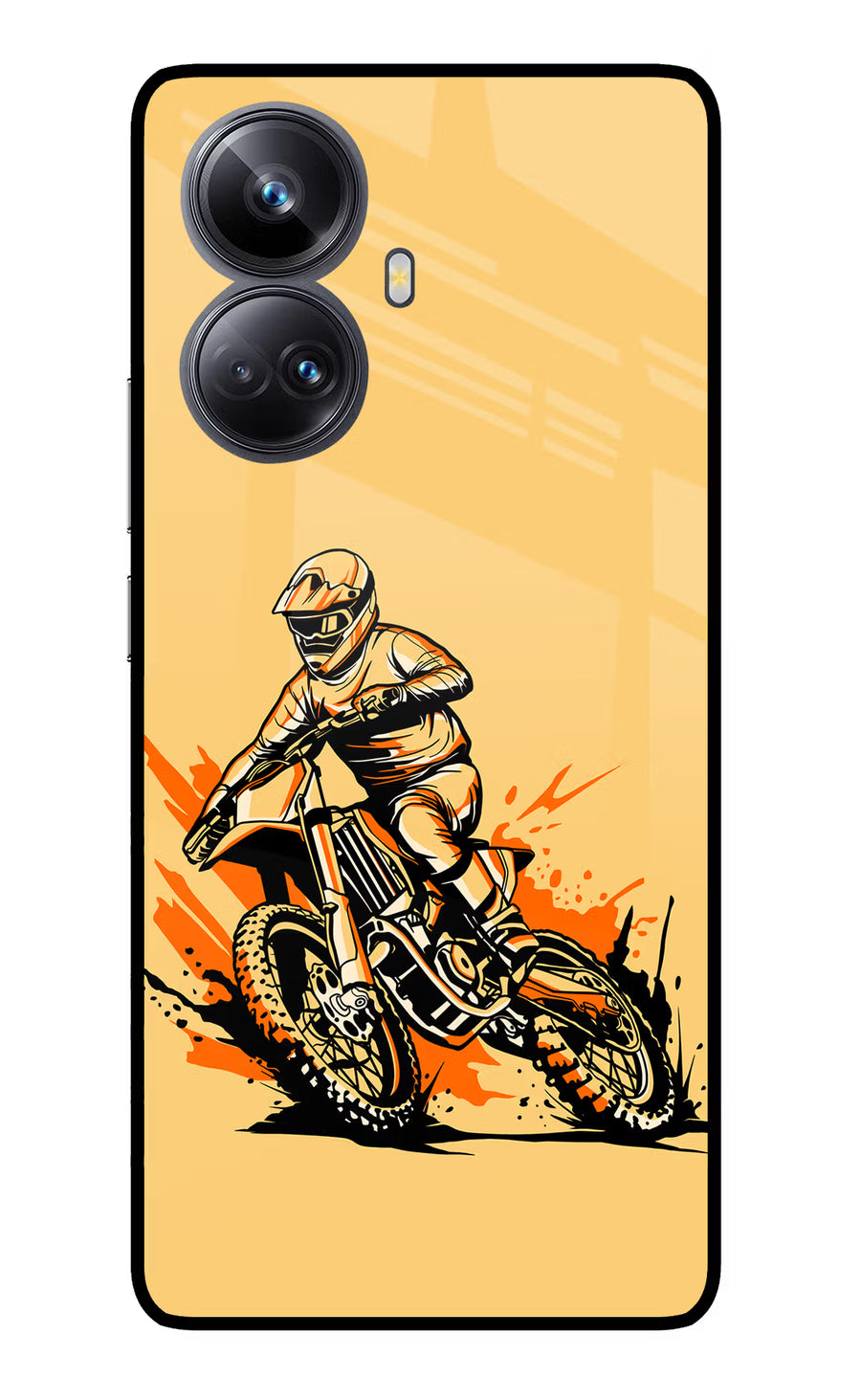 Off-Road Fury Realme 10 Pro+ 5G Back Cover, Glass case