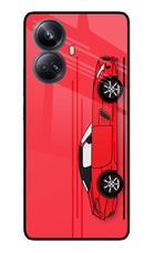 Red Velocity Realme 10 Pro+ 5G Glass Case