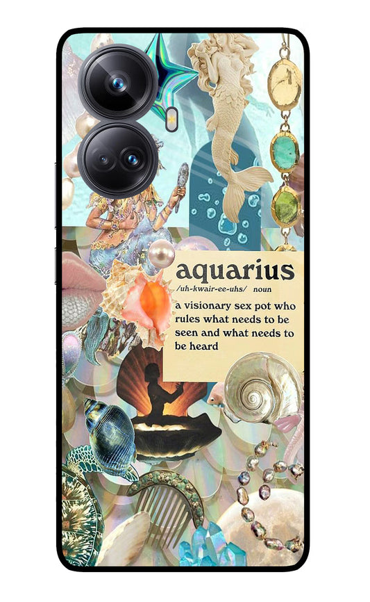 Aquarius Zodiac Realme 10 Pro+ 5G Glass Case