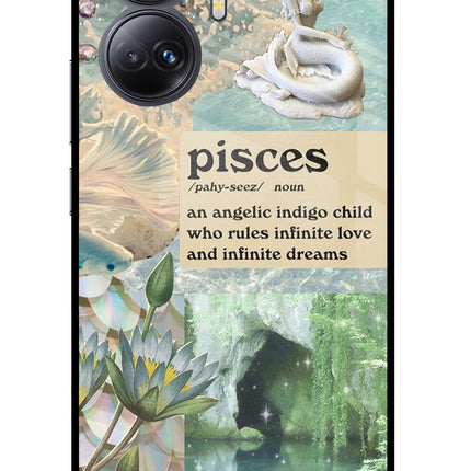 Pisces Zodiac Realme 10 Pro+ 5G Glass Case