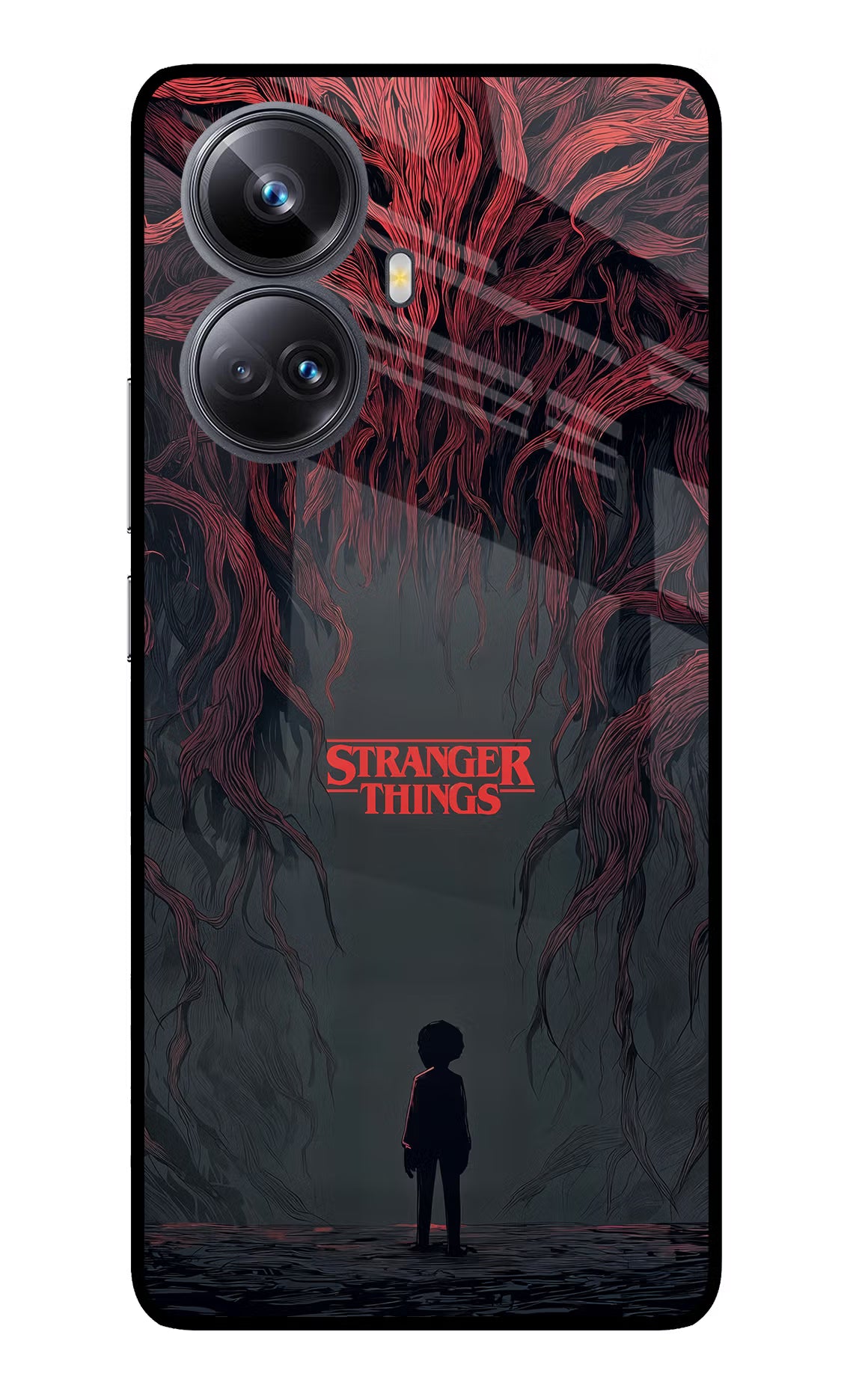 Ordinary Things Dark Side Realme 10 Pro+ 5G Glass Case Back Cover by Casekaro