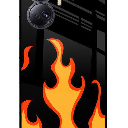 Fired Up – Black Realme 10 Pro+ 5G Glass Case