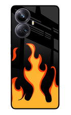 Fired Up – Black Realme 10 Pro+ 5G Glass Case
