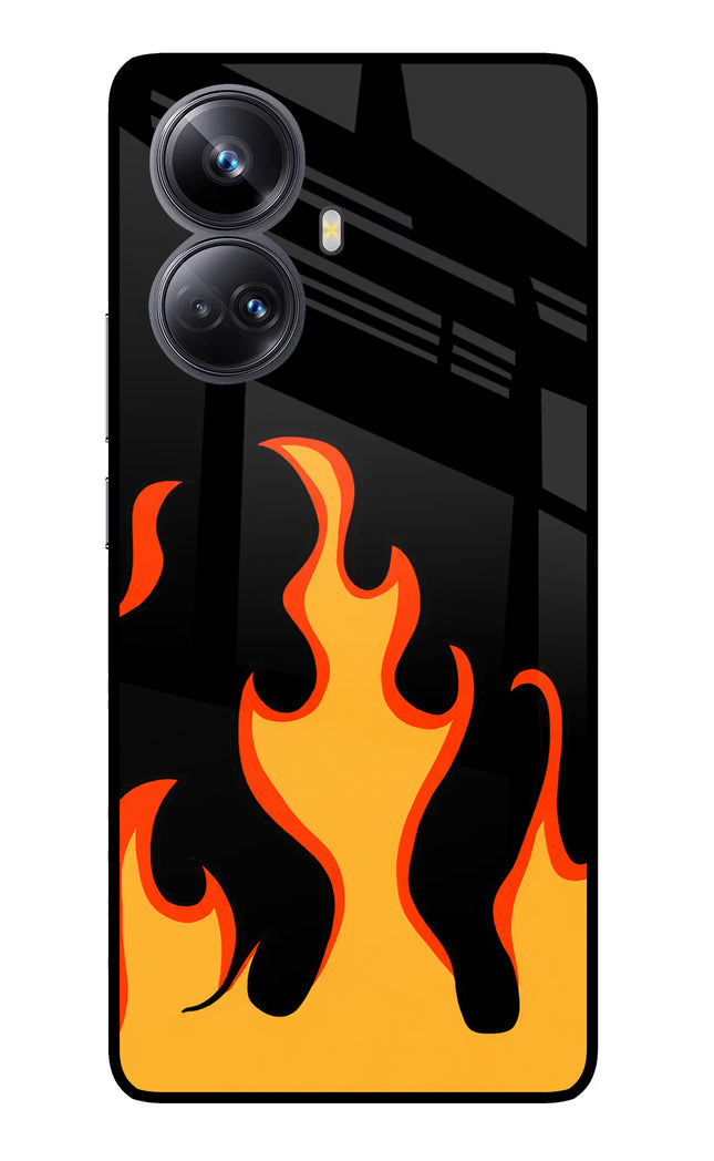 Fired Up – Black Realme 10 Pro+ 5G Glass Case