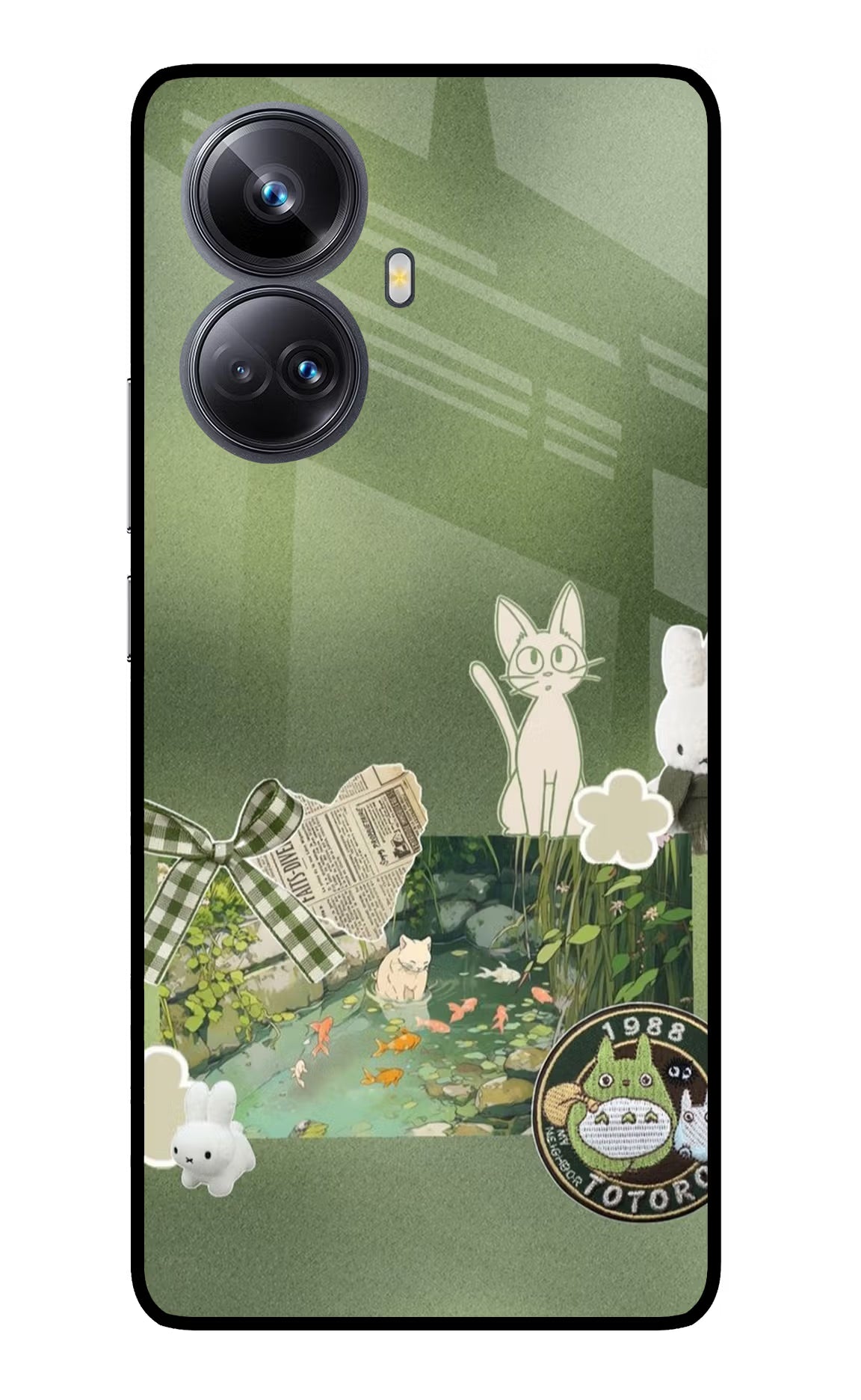 Aesthetic anime Realme 10 Pro+ 5G Glass Case