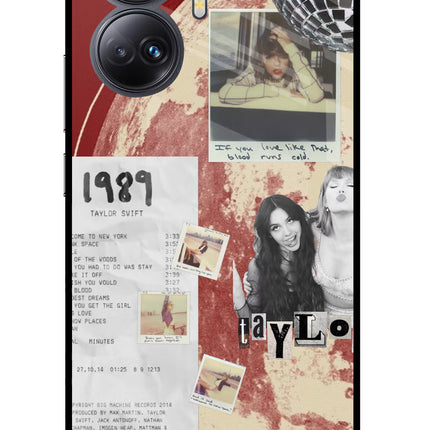Taylor Swift Realme 10 Pro+ 5G Glass Case