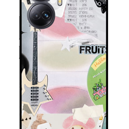 Softcore case Realme 10 Pro+ 5G Glass Case