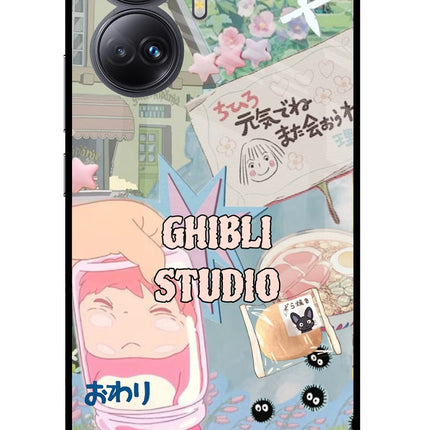 Studio Ghibli Realme 10 Pro+ 5G Glass Case