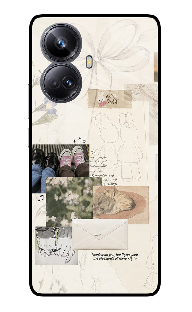 Soft Aesthetic Realme 10 Pro+ 5G Glass Case
